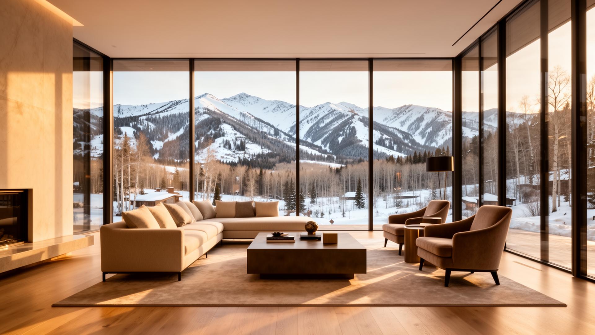 Luxury home interior cleaned by Aspen Pristine Clean - premium cleaning services in Aspen and The Hudson Valley